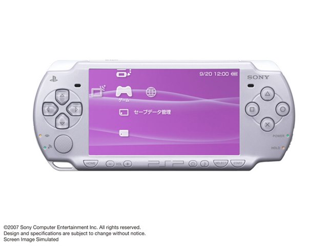 動作可  SONY  PSP-2000 ラベンダーパープル