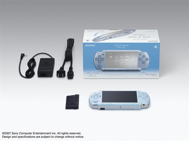 PSP プレイステーション・ポータブル フェリシア・ブルー PSP-2000 FB 