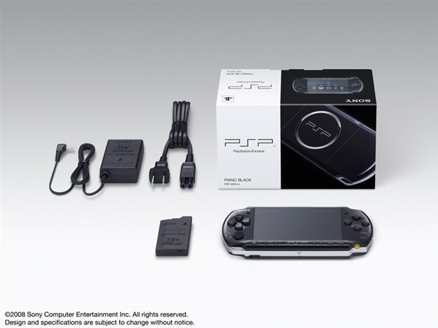 PSP プレイステーション・ポータブル ピアノ・ブラック PSP-3000 PBの
