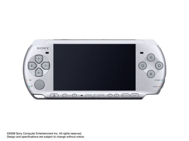 PSP プレイステーション・ポータブル ミスティック・シルバー PSP-3000 