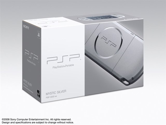 PSP プレイステーション・ポータブル ミスティック・シルバー PSP-3000