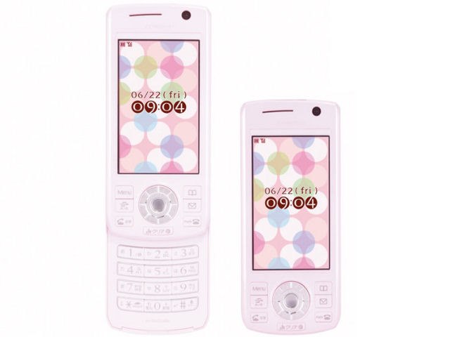 ドコモ docomo D904i PINK ピンク ガラケー 携帯 通信確認済 - 携帯