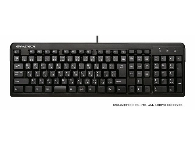 シンプルusbフルキーボード ブラック Ya0808の製品画像 価格 Com