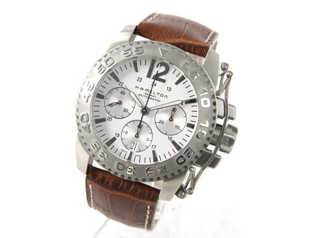 H63556515 カーキ アクション オート クロノ 自動巻きの製品画像