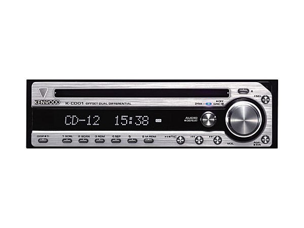 公式 ケンウッド KENWOOD CDデッキ カーオーディオ K-CD01