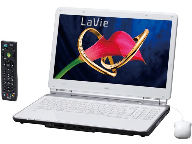 NEC - NEC LaVie L TVモデル LL770/CS6W ホワイト LaVie L TVモデル LL770/CS6 2010年9月発表モデルの製品画像 - 価格.com