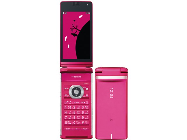 docomo CA-01C 携帯電話本体 16.3メガカメラ搭載のドコモ初のEXILIMケータイ「CA-01C」 - ケータイ