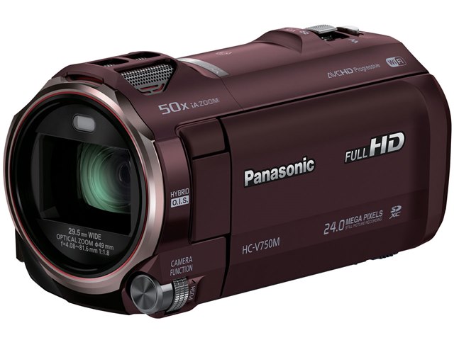 ビデオカメラ HC-V550M Amazon.co.jp: パナソニック デジタルハイビジョンビデオカメラ