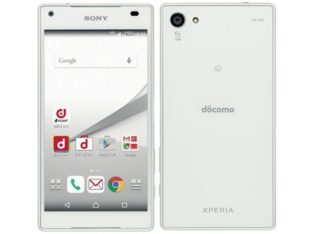 スマートフォン本体ソニー Xperia Z5 compact White