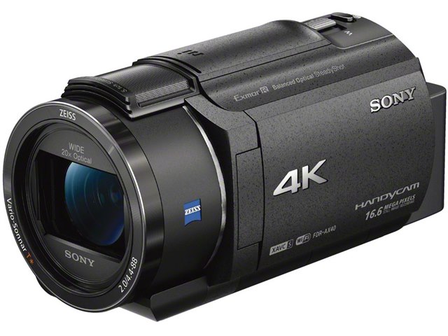 SONY FDR-AX40 ジャンク品 FDR-AX40 SONY ハンディカム 4K 30倍ズーム ジャンク 425 - メルカリ