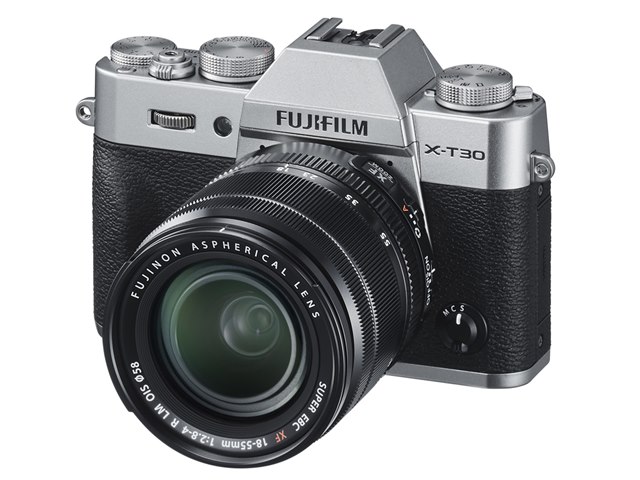 FUJI FILM X-T30 ブラック、XF 18-55レンズ - デジタルカメラ