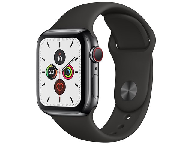 Apple Watch Series 5 GPS+Cellularモデル 40mm ステンレススチール 