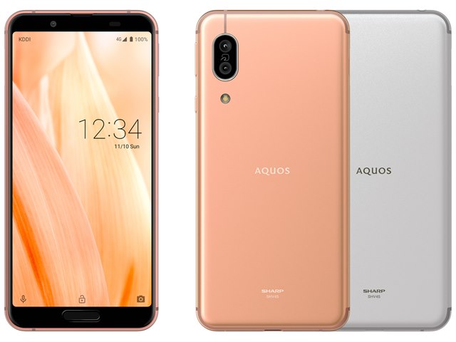 【SIMフリー/新品未使用】au AQUOS sense3 SHV45/シルバー