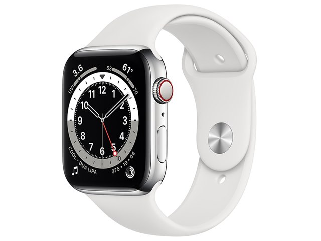 Apple Watch Series 6 GPS+Cellularモデル 44mm ステンレススチール