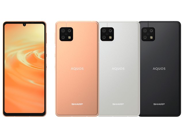 SIMフリー64GB AQUOS Sense6s 5G端末-