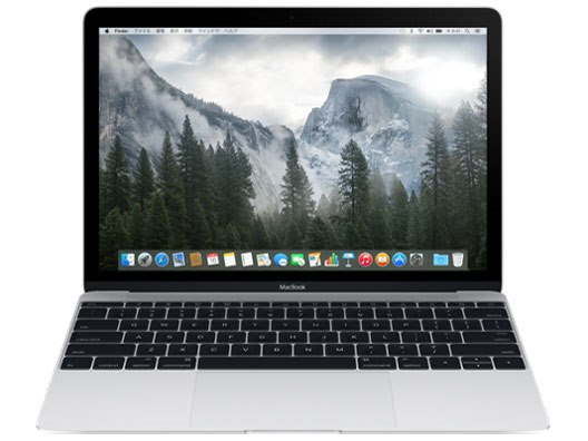 MacBook 12インチ Retinaディスプレイ Early 2015/第5世代 Core M(1.1 ...