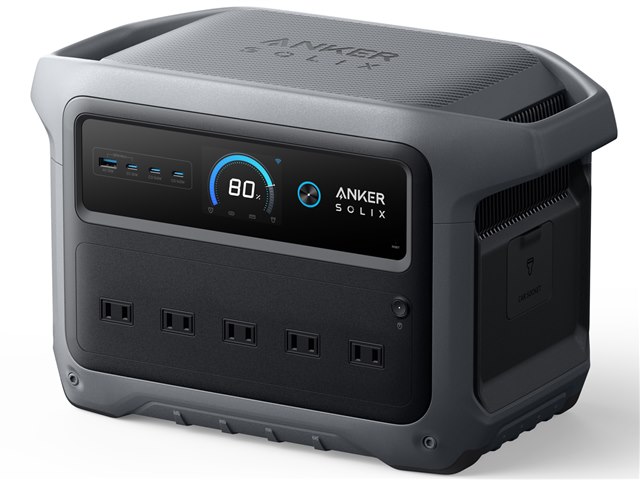 新製品 Anker Solix C1000 Gen 2 最新機種 Anker Solix C1000 Gen 2 Portable Power Station ダークグレー