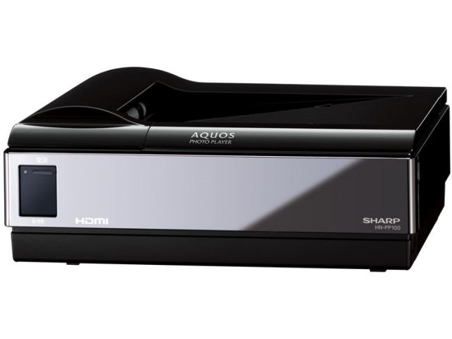 AQUOSフォトプレーヤー HN-PP100-Bの製品画像 - 価格.com