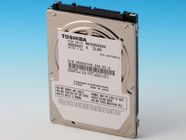 MK5055GSX (500GB 9.5mm)の製品画像 - 価格.com