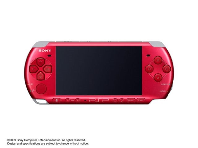 2024100%新品PSP-3000 プレイステーションポータブル　ラディアントレッド　ジャンク品　PSPソフト18本　TV接続コンバーター　オマケ付き PSP3000シリーズ