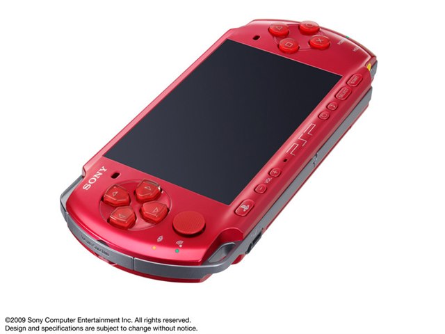 PSP プレイステーション・ポータブル ラディアント・レッド PSP-3000 RRの製品画像 - 価格.com