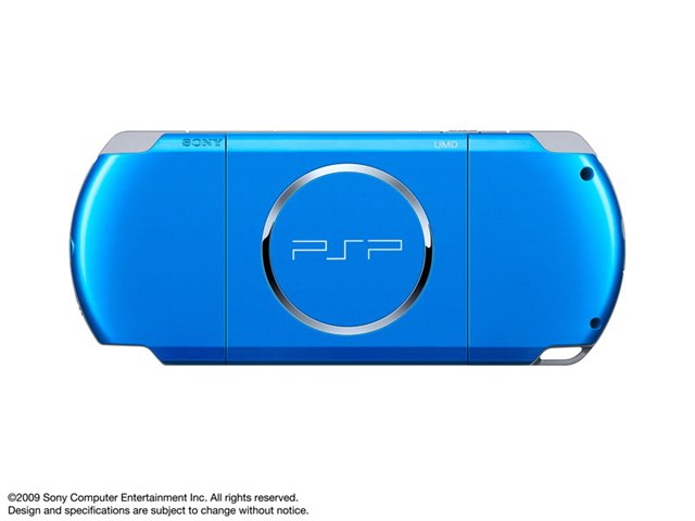 PSP プレイステーション・ポータブル バイブラント・ブルー PSP-3000 