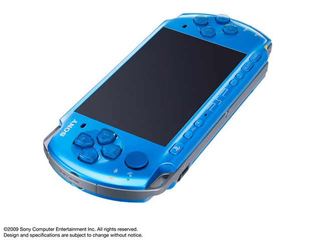 ☆ソフト付き☆PSP-3000 バイブラントブルー プレイステーション