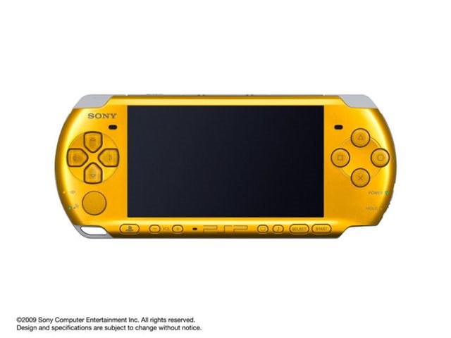 PSP プレイステーション・ポータブル ブライト・イエロー PSP-3000 BYの製品画像 - 価格.com