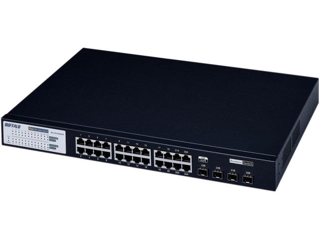 美品　BSL-WS-G2024MR ビジネススイッチ　ハブ　バッファロー 美品 BSL-WS-G2024MR ビジネススイッチ ハブ バッファロー - メルカリ