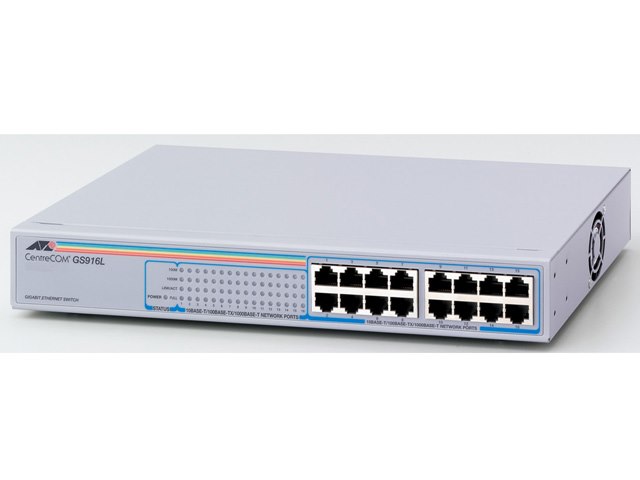CentreCOM GS916Lの製品画像 - 価格.com