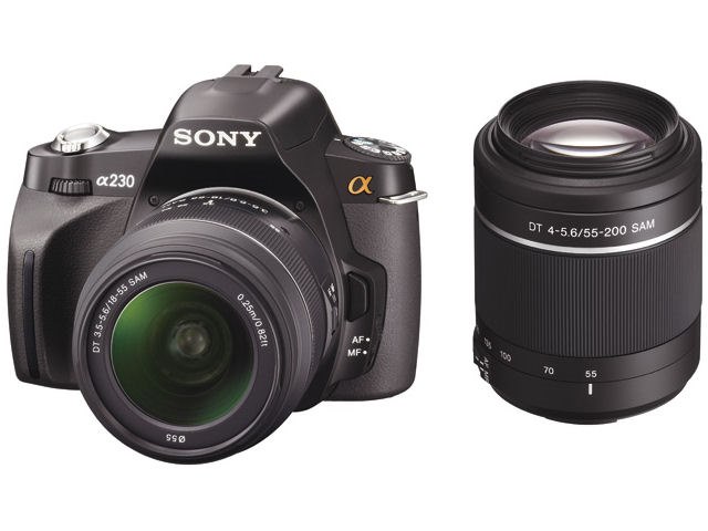 α230 DSLR-A230Y ダブルズームレンズキットの製品画像 - 価格.com