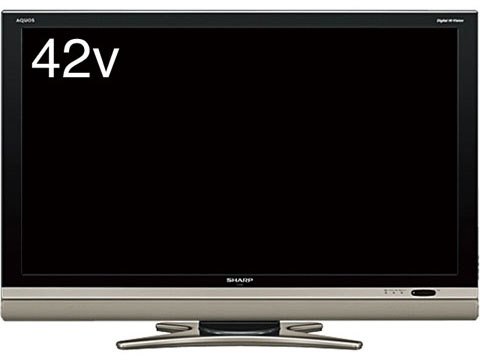 シャープ　AQUOS　世界の亀山モデル　LC-42DS6 AQUOS LC-42DS6 [42インチ]の製品画像 - 価格.com