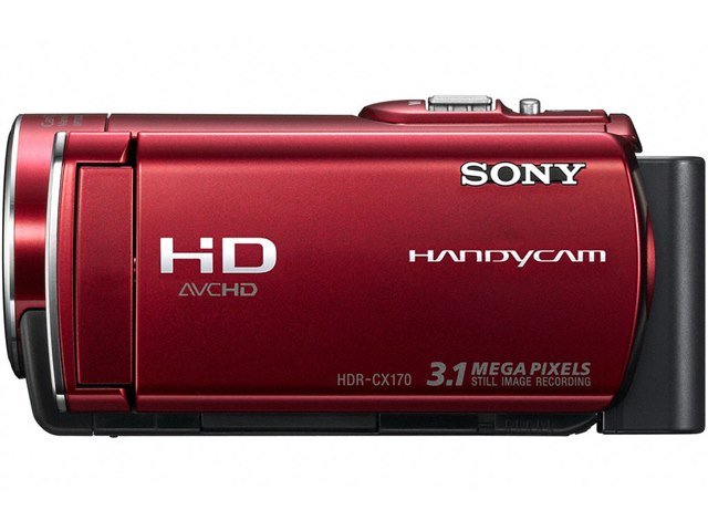 ソニー SONY ビデオカメラ　CX170 レッド HDR-CX170/R 楽天市場】【中古】ソニー SONY デジタルHDビデオカメラレコーダー