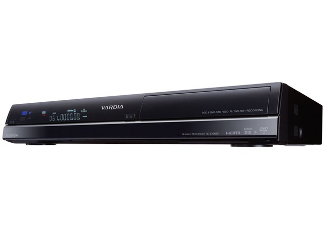 【中古良品】TOSHIBA VARDIA RD-E1005K VARDIA RD-E1005Kの製品画像 - 価格.com