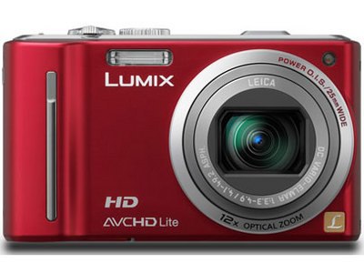 パナソニック　デジタルカメラ　LUMIX DMC-TZ10 レッド 中古】Panasonic パナソニック LUMIX DMC-TZ10 レッド