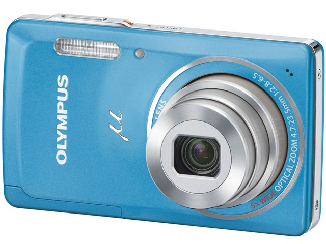 4083 OLYMPUS μ5010 ブルー デジカメ μ-5010の製品画像 - 価格.com