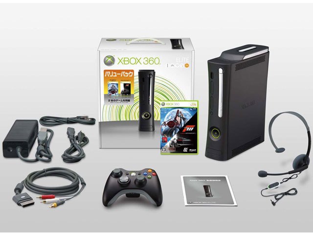 新品・未開封　XBOX 360 エリート バリューパック Xbox 360 エリート バリューパック (BAYONETTA/Forza Motorsport 3 同