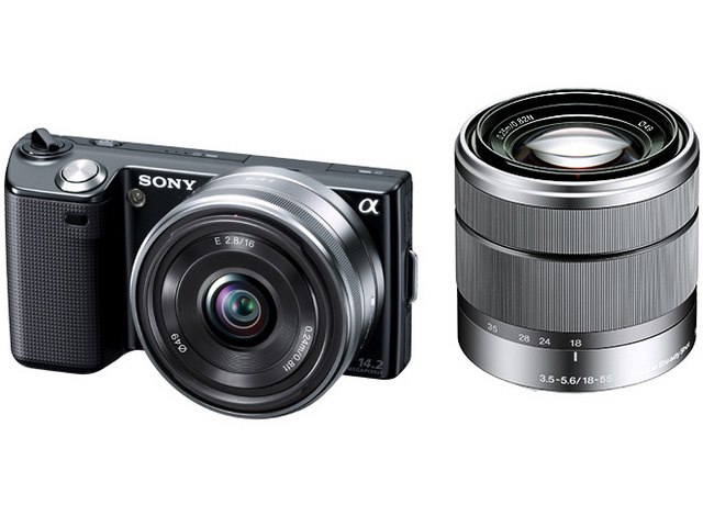 SONY NEX-5D ダブルレンズキット（レンズ2個）おまけ有り SONY NEX-5D ダブルレンズキット（レンズ2個）おまけ有り ソニー