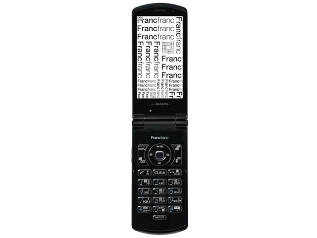 docomo N05B フランフラン携帯本体 ジャンク品 スマートフォン・携帯電話