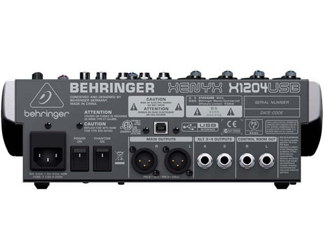 XENYX X1204USBの製品画像 - 価格.com