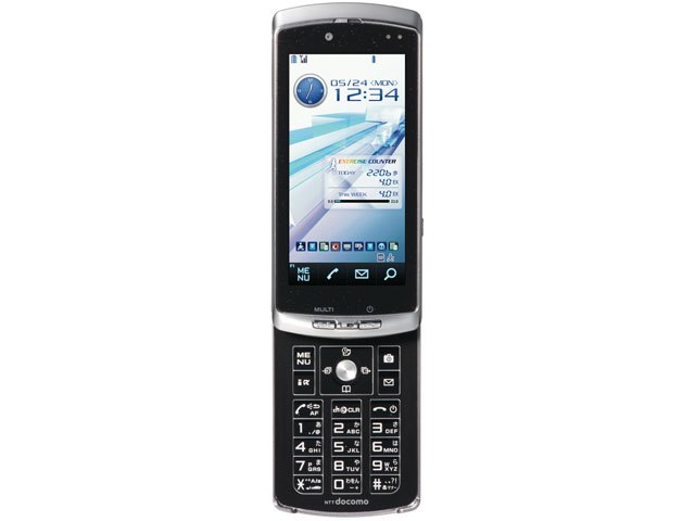docomo PRIME series F-04B [Dark Silver]の製品画像 - 価格.com