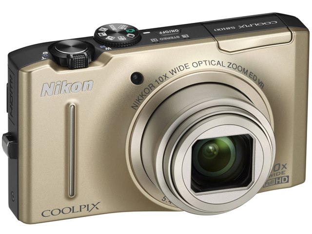 COOLPIX S8100 [プレシャスゴールド]の製品画像 - 価格.com