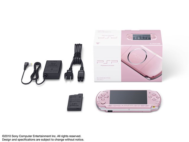 PSP プレイステーション・ポータブル ブロッサム・ピンク PSP-3000 ZP 