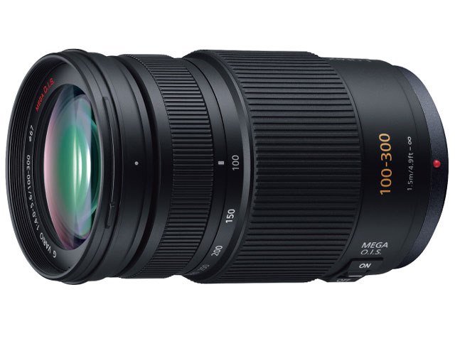 LUMIX G VARIO 100-300mm/F4.0-5.6/MEGA O.I.S. H-FS100300の製品画像