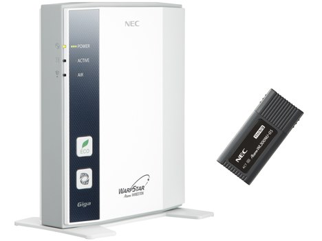 AtermWR8370N USBスティックセット PA-WR8370N-ST/U [ホワイト]の製品