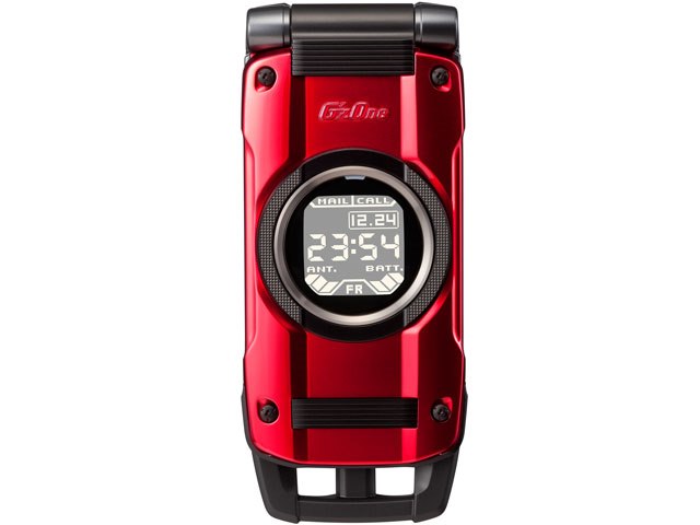 G'zOne TYPE-X 折りたたみ式 携帯電話 本体 G'zOne TYPE-X [レッド]の製品画像 - 価格.com