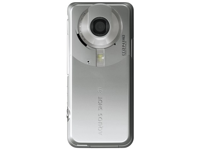 AQUOS SHOT SoftBank 002SH [シルバー]の製品画像 - 価格.com