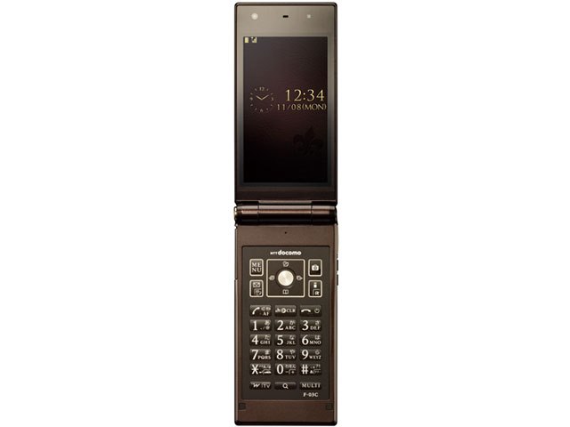 docomo SMART series F-03C [BROWN]の製品画像 - 価格.com