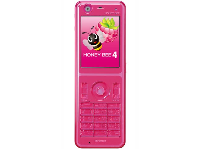 大特価 HONEY 価格.com - [ラズベリーピンク]の製品画像 WX350K 4 BEE 携帯電話本体