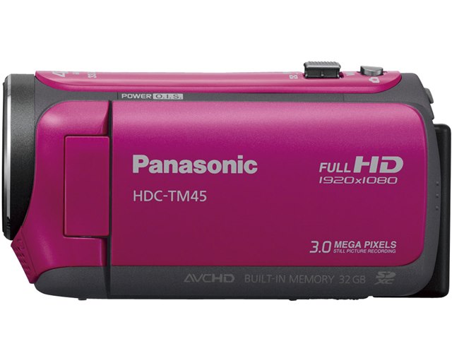 Panasonic HDC-TMI45 ピンク ビデオカメラ　キティケース付き Panasonic HDC-TMI45 ピンク ビデオカメラ キティケース付き